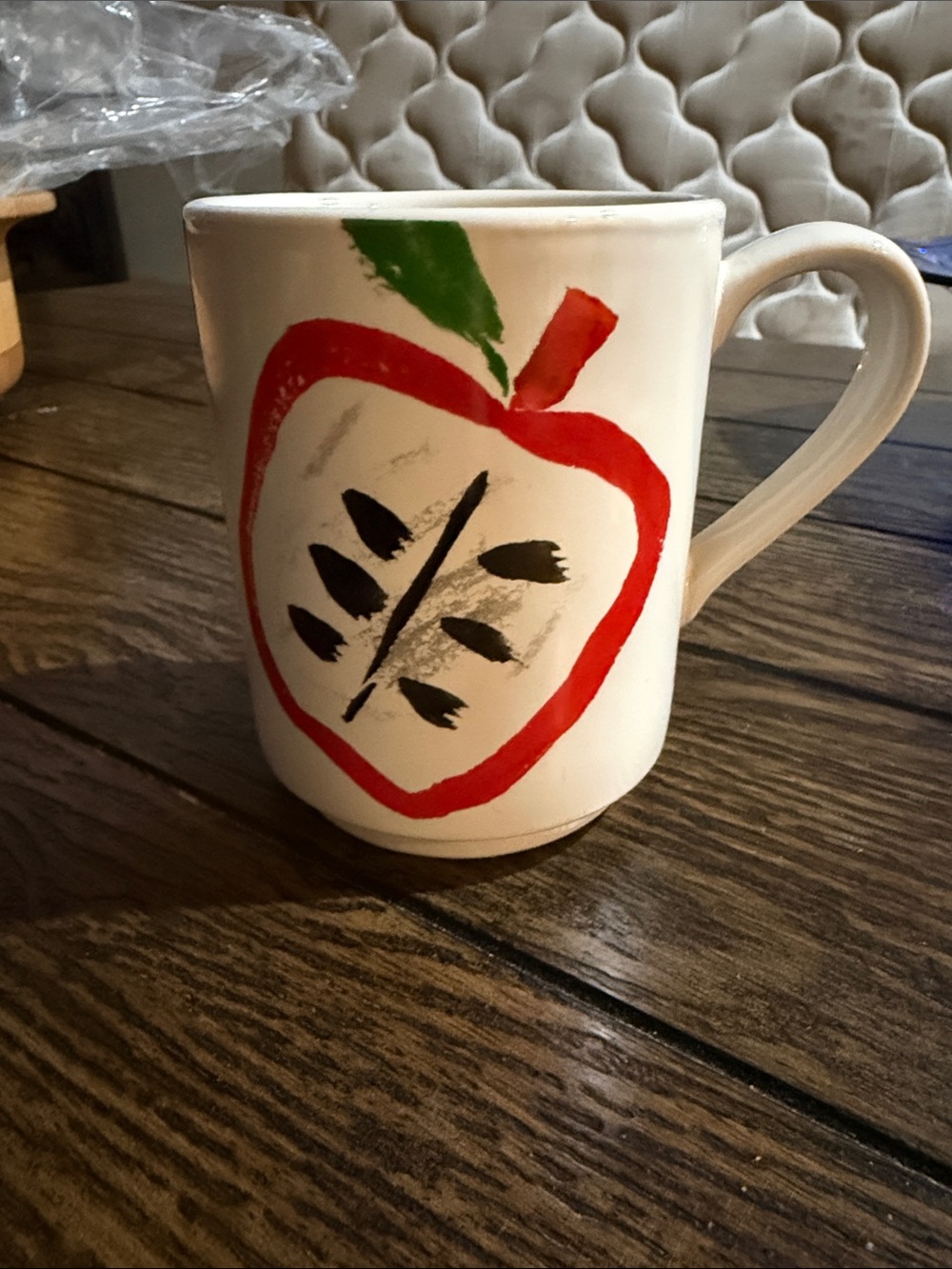 Kate Spade Lenox Coffee Mug All in Good Taste With Fruits Apple